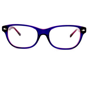 Ray-Ban RB1555 3666 Eyeglasses Frame Purple Square Full Rim‎ 48-16-130 H13210